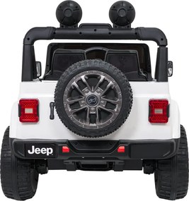 Elektrické autíčko Jeep Wrangler Rubicon LIFT biele