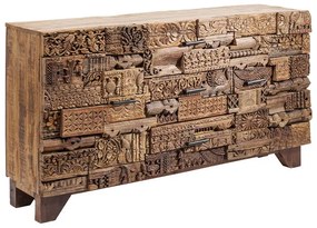 Shanti Surprise Puzzle komoda hnedá
