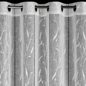 ZÁCLONA NA KRÚŽKOCH MELODY 140X250 CM VZOROVANÁ