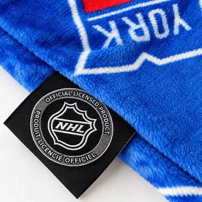 Mikinová televízna deka NHL New York Rangers – veľ. XL