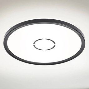 Stropné LED svietidlo Free Ø 29 cm čierne