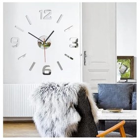 Nalepovacie nástenné hodiny z akrylu – moderné 3D plexi hodiny | SENTOP X0089