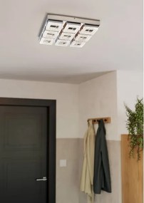 Eglo 95658 - Krištáľové stropné svietidlo FRADELO 9xLED/4W/230V