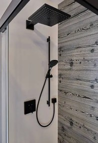 Hansgrohe Raindance E, hlavová sprcha 300 1jet so sprchovým ramenom, matná čierna, HAN-26238670