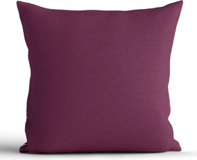 Bavlnená obliečka na vankúš Renforcé 40 × 40 cm - Kvety tulipánov fialovej