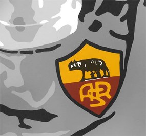 Ručne maľovaný POP Art obraz Francesco Totti | rôzne rozmery