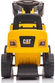 Odrážadlo nakladač CAT 2xAA žltá/čierna