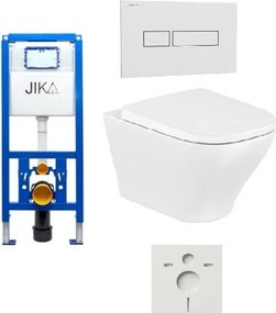 Závesný WC set predstenová montáž Roca Optica SIKOJSROOPTW
