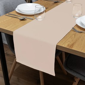 Biante Dekoračný behúň na stôl Rongo RG-089 Svetlo béžový 20x120 cm