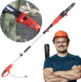 Elektrická reťazová píla na konáre s výložníkom, Teleskopická, Zahradná