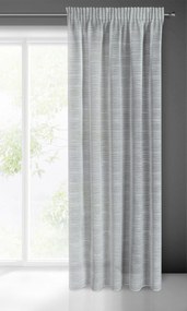 ZÁCLONA NA PÁSKE ARIA 140X300 CM SIVÁ