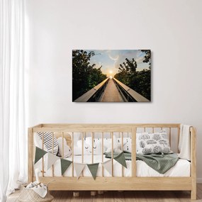 Obraz - cesta k slnku (90x60 cm)