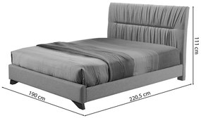 Manželská posteľ 180 cm Lania 180 (s roštom) (zelená). Vlastná spoľahlivá doprava až k Vám domov. 1098723