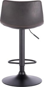 2x Barová židle Hawaj CL-845 tmavě šedá