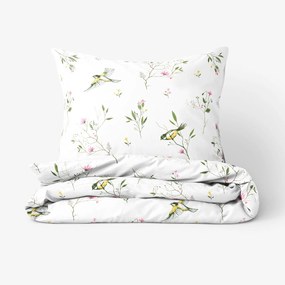 Goldea bavlnené posteľné obliečky - život v prírode 240 x 220 a 2ks 70 x 90 cm