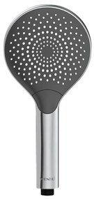 WENKO 24921100 - Sprchová hlavica WATERSAVING SYSTEM 12x12 cm lesklý chróm/šedá