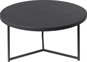 XXXLutz KONFERENČNÝ STOLÍK, čierna, drevo, kov, kompozitné drevo, 80/80/40 cm MID.YOU - Stolíky do obývačky - 007968029103