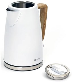 Rýchlovarná kanvica 1,7 l 2400W/230V nerez/biela