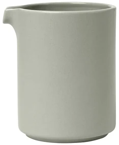 Svetlosivá keramická nádoba na mlieko Blomus Pilar, 280 ml