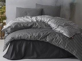 Cottonbox obliečka bambusovo-bavlnený satén Antrasit - 140x200 / 70x90 cm