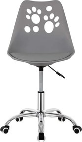 Otočná kancelárska stolička Springos HF0041 - sivá