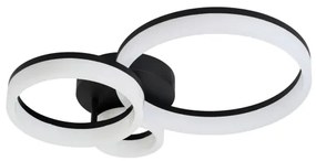 Rabalux 71385 - LED Stropné svietidlo AMILIA LED/24W/230V 3000/4000/6500K čierna