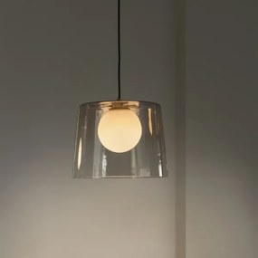 Ideal Lux - LED Luster na lanku FADE 1xG9/3W/230V pr. 27,3 cm zlatá/dymová