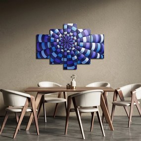 Obraz štruktúry lietajúceho balóna (150x105 cm)