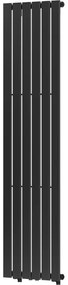 Mexen Boston dekoratívny radiátor 1800 x 452 mm, 888 W, Čierna - W213-1800-452-00-70