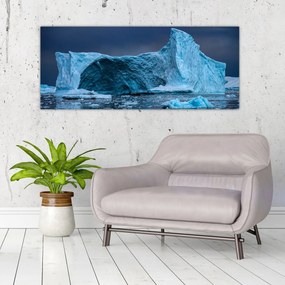 Obraz - Ľadová jaskyňa (120x50 cm)