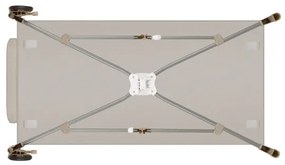 Lionelo - Cestovná postieľka STEFI PLUS Béžová Cappuccino