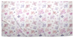 Sablio Uterák Fialové kvety - 50x100 cm
