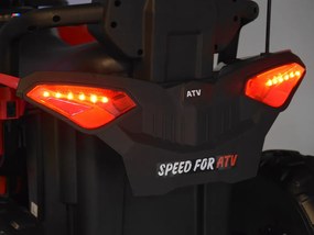 JOKOMISIADA Veľká detská štvorkolka na akumulátor 4x4 PA0328 červená