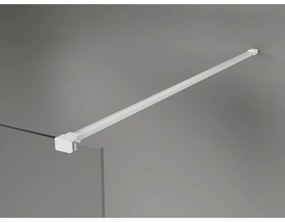 Mexen, Mexen Kioto-X sprchová stena 100 x 200 cm, matná 10 mm, biela - 800-100-101-20-30-X