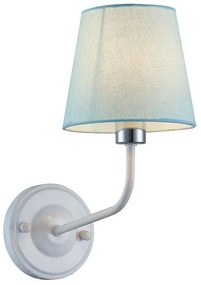 Candellux Modré nástenné svietidlo York Ledea pre žiarovku E14 50401102