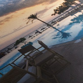 Obraz - Resort pri mori (90x60 cm)