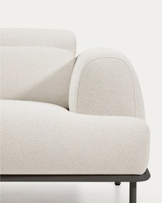 Béžová ženilková polohovacia pohovka 214 cm Aurum – Kave Home