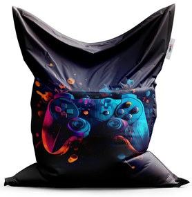 Sablio Sedací vak Classic Ovládač Abstract - 150x100 cm