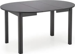 Rozkladací jedálenský stôl 102-142 cm Ralllon (čierna) (pre 4 6 osôb). Vlastná spoľahlivá doprava až k Vám domov. 1049299