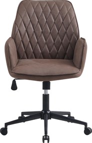 XXXLutz OTOČNÁ STOLIČKA, mikrovlákno, taupe MID.YOU - Online Only kancelárie - 001821003203