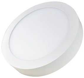 BERGE LED panel KRUHOVÝ BRGD0117 225x35mm prisadený - 18W - 230V - 1480Lm - teplá