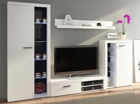 Obývacia stena Rumba, biela