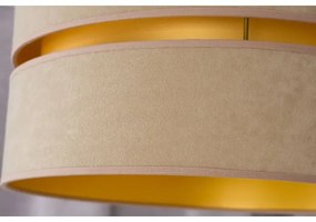 Duolla - Luster na lanku DUO 1xE27/15W/230V pr. 40 cm béžová