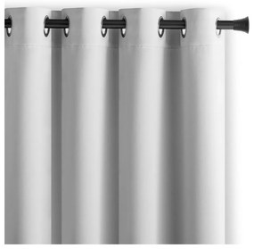 Biely termo/dimout záves 140x270 cm Kierra – Restilo