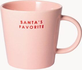Ručne fúkaný hrnček Santa's Favorite