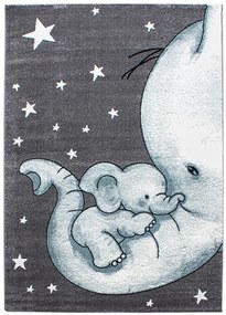 Ayyildiz, Kusový koberec Kids 560 blue, 80x150, modrá, detská izba