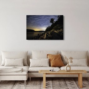 Obraz - obloha pri západe slnka (90x60 cm)