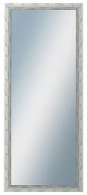 DANTIK - Zrkadlo v rámu, rozmer s rámom 50x120 cm z lišty PAINT zelená veľká (2964)