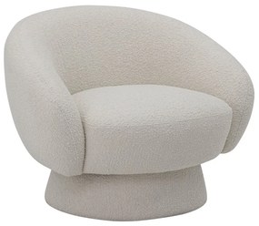 Biele kreslo Ted - Bloomingville