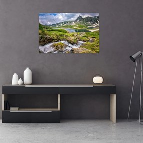 Obraz - Pohľad na horu Rila (90x60 cm)